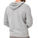 Oscar Jacobson Kennedy Lightweight Knitted Hoodie - Pewter Marl