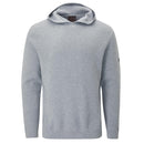Oscar Jacobson Kennedy Lightweight Knitted Hoodie - Pewter Marl