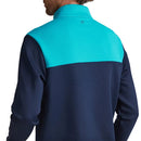 Ping Kinver 1/4 Zip Pullover - Navy/Turquoise