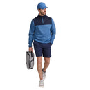 Ping Kinver 1/4 Zip Pullover - Stellar/Navy