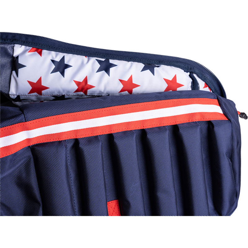 Sun Mountain Kube Travel Bag - Navy/White/Red