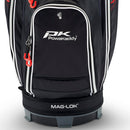 PowaKaddy LITE Cart Bag - Black/White/Red
