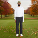 Lyle & Scott Golf Long Sleeve Polo Shirt - White