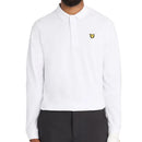 Lyle & Scott Golf Long Sleeve Polo Shirt - White