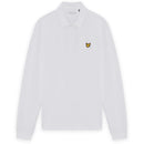 Lyle & Scott Golf Long Sleeve Polo Shirt - White