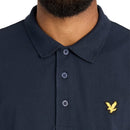 Lyle & Scott Golf Long Sleeve Polo Shirt - Dark Navy