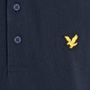 Lyle & Scott Golf Long Sleeve Polo Shirt - Dark Navy