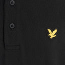 Lyle & Scott Golf Long Sleeve Polo Shirt - Jet Black