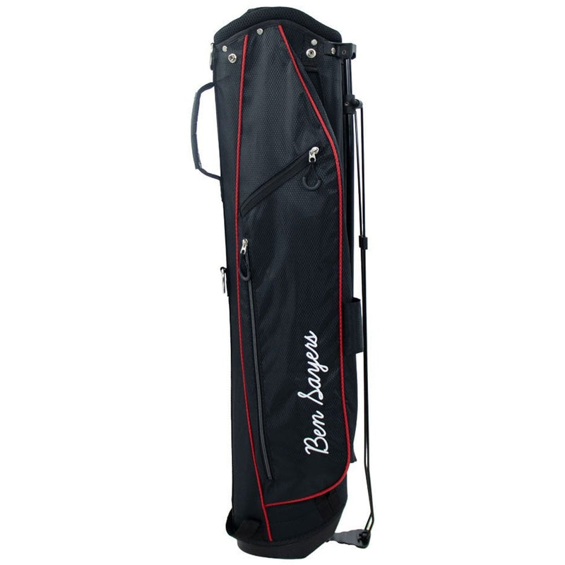 Ben Sayers LTE Pencil Stand Bag - Black/Red