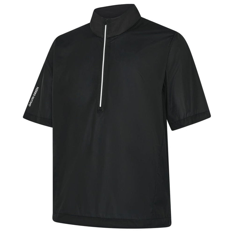 Galvin Green Luis Half Sleeve Windproof Top - Black