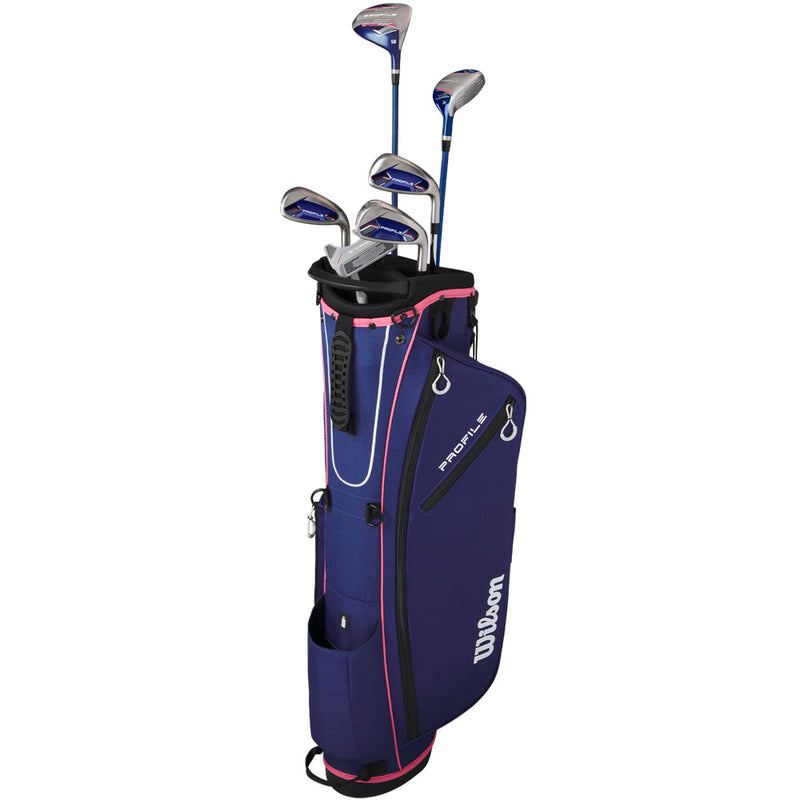 Wilson Profile 7-Piece Stand Bag Half Package Set - Ladies/Youth