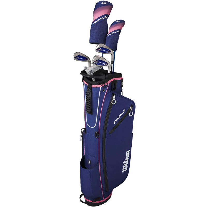 Wilson Profile 7-Piece Stand Bag Half Package Set - Ladies/Youth
