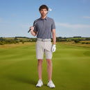 Ping Langford Polo Shirt - Navy/White