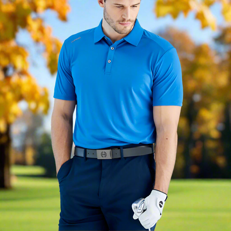 Ping Lindum Polo Shirt - Tidal Blue