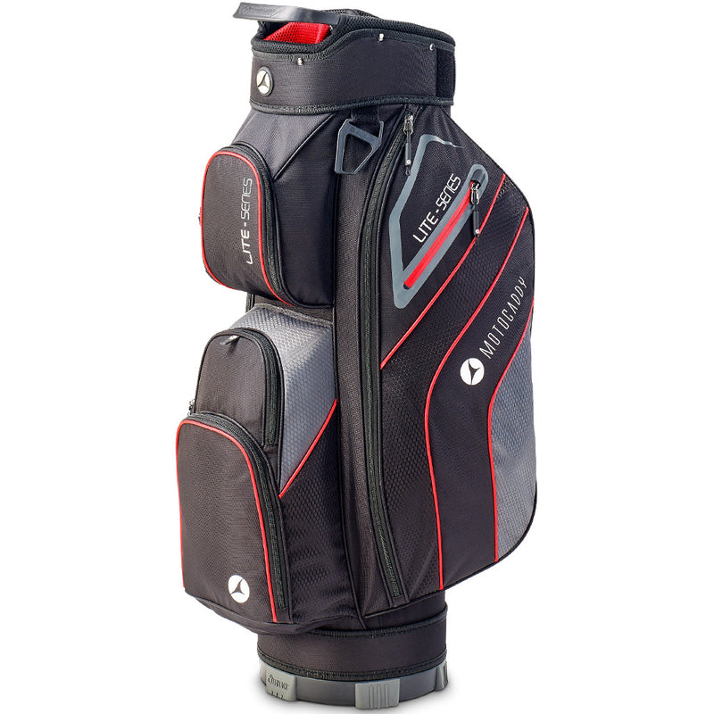 Motocaddy '26 Lite Series Cart Bag - Black/Red