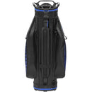 Longridge Deluxe Lite Cart Bag - Black/Charcoal/Blue