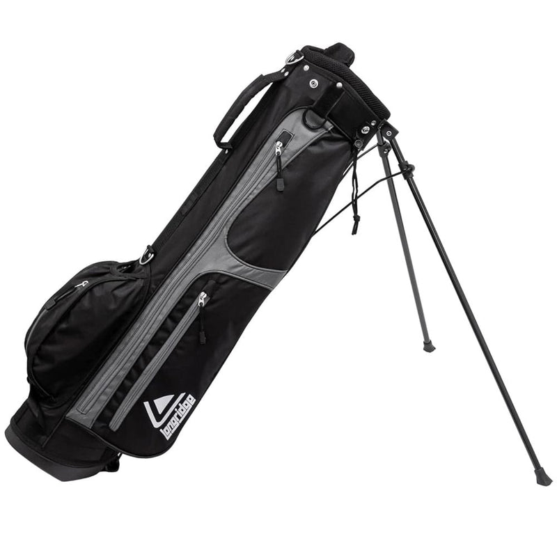 Longridge 6" Weekender Stand Bag - Black/Silver