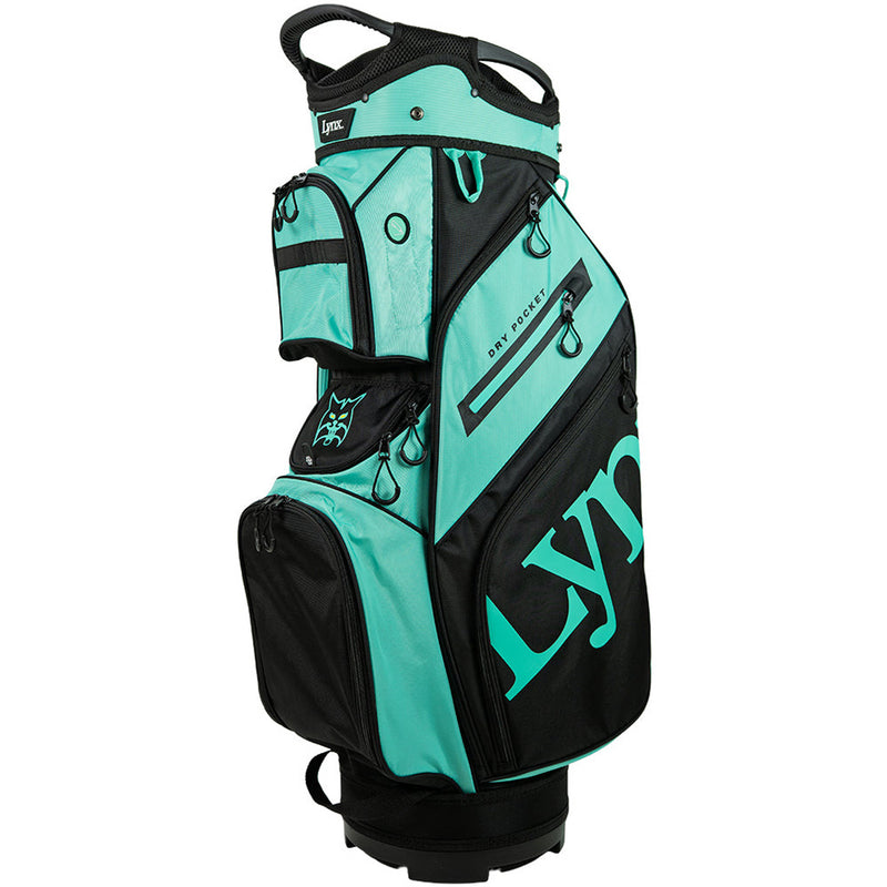 Lynx Liberty Cart Bag - Turquoise/Black