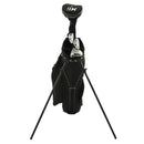 Ben Sayers M1i Junior 5-Piece Stand Bag Package Set - Black/Grey - (Ages 9-11)