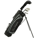 Ben Sayers M1i Junior 5-Piece Stand Bag Package Set - Black/Grey - (Ages 9-11)