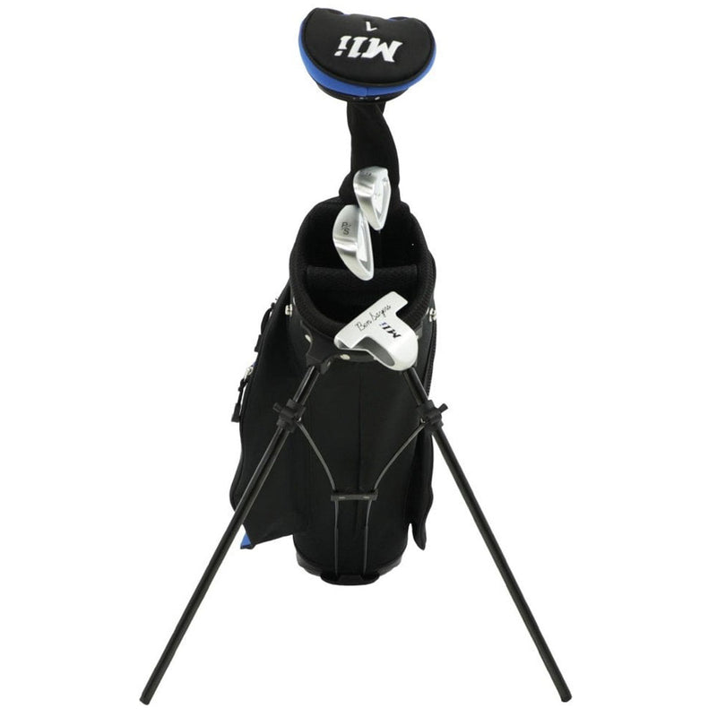 Ben Sayers M1i Junior 5-Piece Stand Bag Package Set - Black/Blue