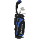 Ben Sayers M1i Junior 5-Piece Stand Bag Package Set - Black/Blue - (Ages 9-11)