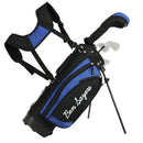 Ben Sayers M1i Junior 5-Piece Stand Bag Package Set - Black/Blue - (Ages 9-11)