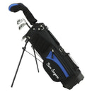 Ben Sayers M1i Junior 5-Piece Stand Bag Package Set - Black/Blue - (Ages 9-11)