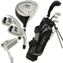 Ben Sayers M1i Junior 5-Piece Stand Bag Package Set - Black/Grey - (Ages 9-11)