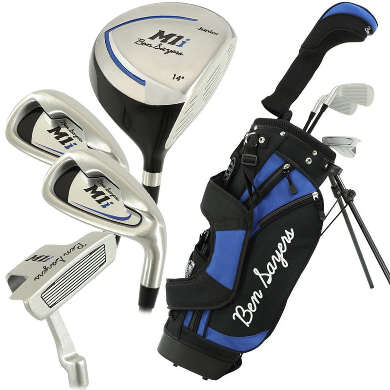 Ben Sayers M1i Junior 5-Piece Stand Bag Package Set - Black/Blue