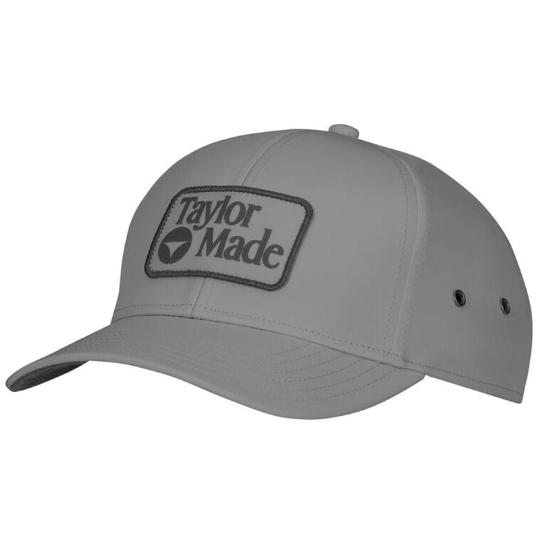TaylorMade Newport Stock Metal Eyelet Cap - Grey