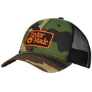 TaylorMade Radar Trucker Cap - Green Camo/Black