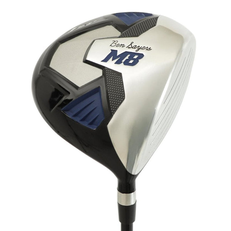 Ben Sayers M8 13-Piece Cart Bag Package Set - Black/Blue - Graphite