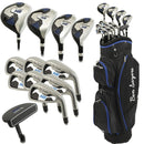 Ben Sayers M8 13-Piece Cart Bag Package Set - Black/Blue - Graphite