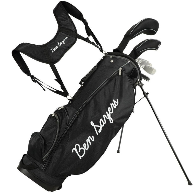 Ben Sayers M8 7-Piece Ladies/Youth Stand Bag Package Set - Black/Grey - Graphite
