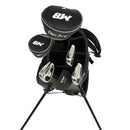 Ben Sayers M8 7-Piece Ladies/Youth Stand Bag Package Set - Black/Grey - Graphite