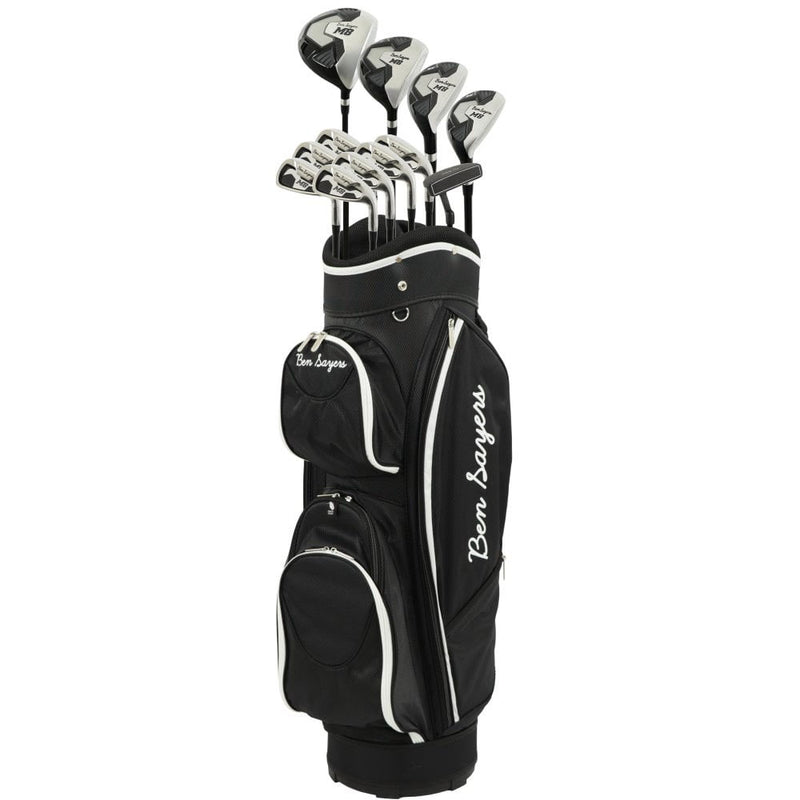Ben Sayers M8 13-Piece Cart Bag Package Set - Black/White - Ladies
