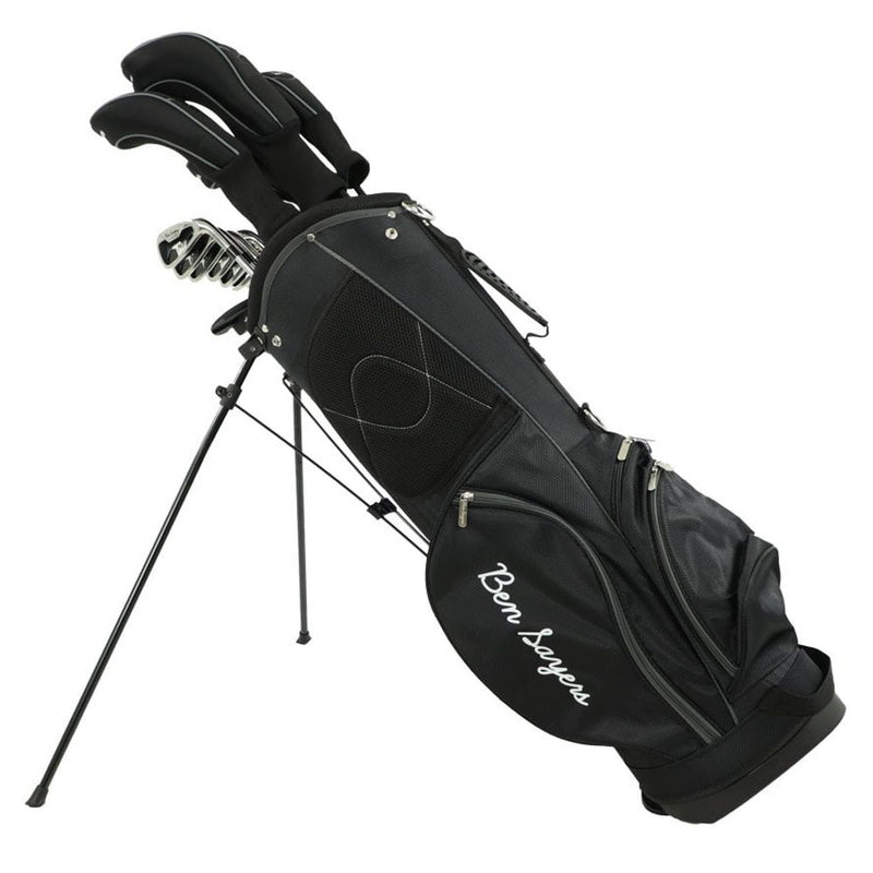 Ben Sayers M8 13-Piece Stand Bag Package Set - Black/Grey - Graphite