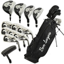 Ben Sayers M8 13-Piece Stand Bag Package Set - Black/Grey - Graphite