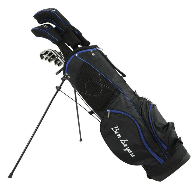 Ben Sayers M8 13-Piece Stand Bag Package Set - Black/Blue - Steel