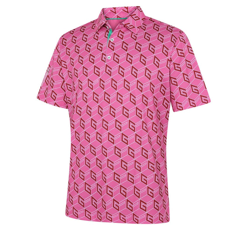 Galvin Green Ltd Collection Martinez Polo Shirt - Pink/Green