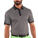 Galvin Green Maxwell Polo Shirt - Black/Fresh Green