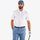 Galvin Green Memo Polo Shirt - White