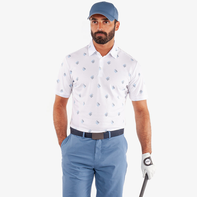 Galvin Green Memo Polo Shirt - White