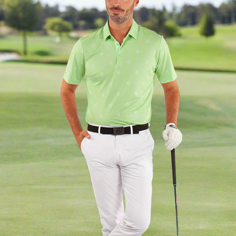 Galvin Green Memo Polo Shirt - Fresh Green
