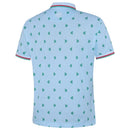 Galvin Green Ltd Collection Mendez Polo Shirt - Crystal Blue/Green
