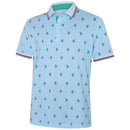 Galvin Green Ltd Collection Mendez Polo Shirt - Crystal Blue/Green