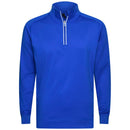 Glenmuir Esk 1/4 Zip Pullover - Ascot Blue/White
