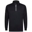 Glenmuir Esk 1/4 Zip Pullover - Black/White