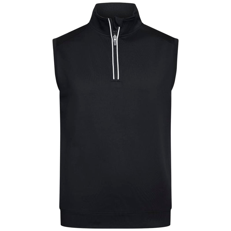 Glenmuir Applecross 1/4 Zip Gilet - Black/White